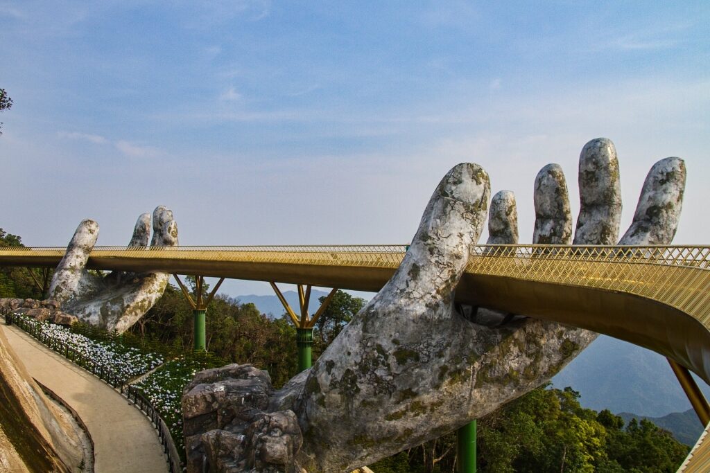 The Golden Bridge, one of the best things to do in Vietnam