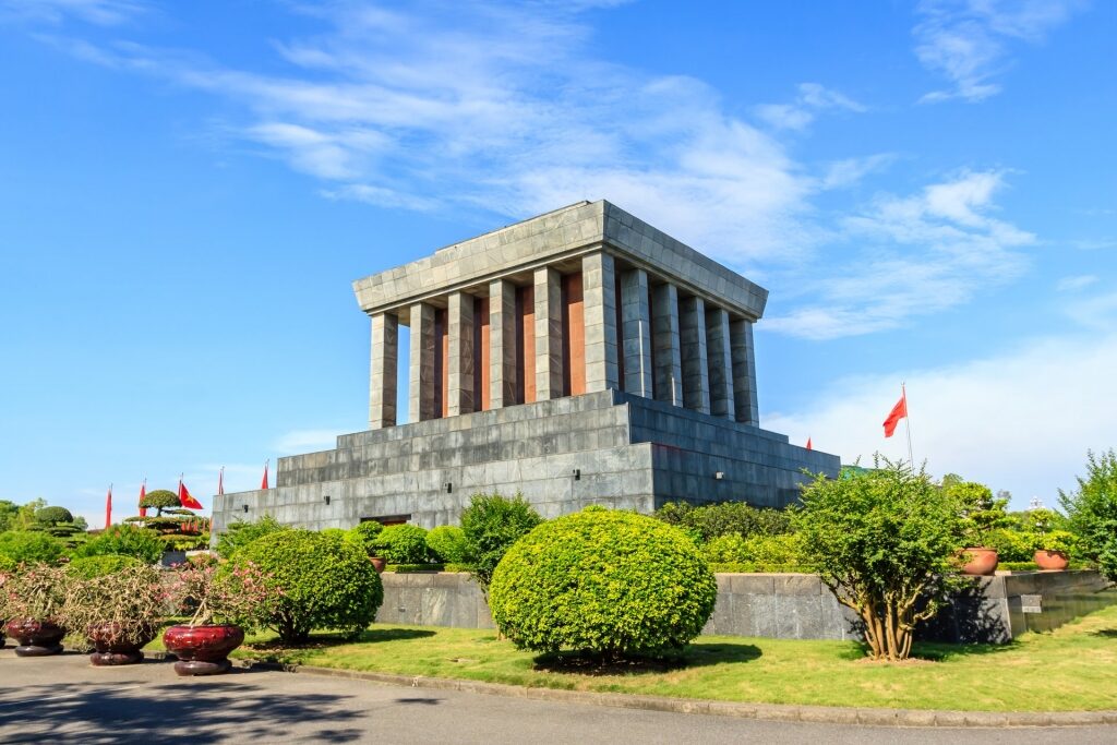 Historic site of Ho Chi Minh Mausoleum 