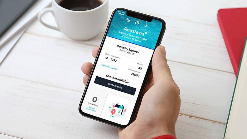Celebrity Cruises mobile app