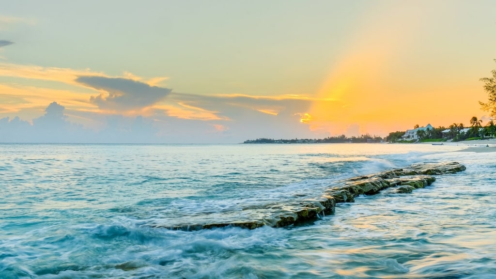 Sunset view from Cemetery Beach