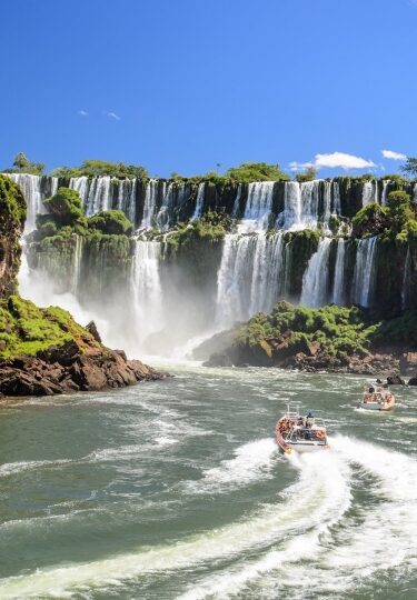 Landmarks in South America - Iguazu Falls