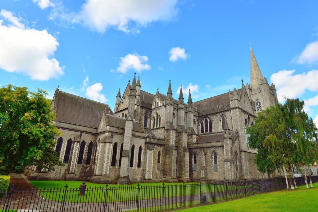 Gothic architecture of St. Patrick’s Cathedral