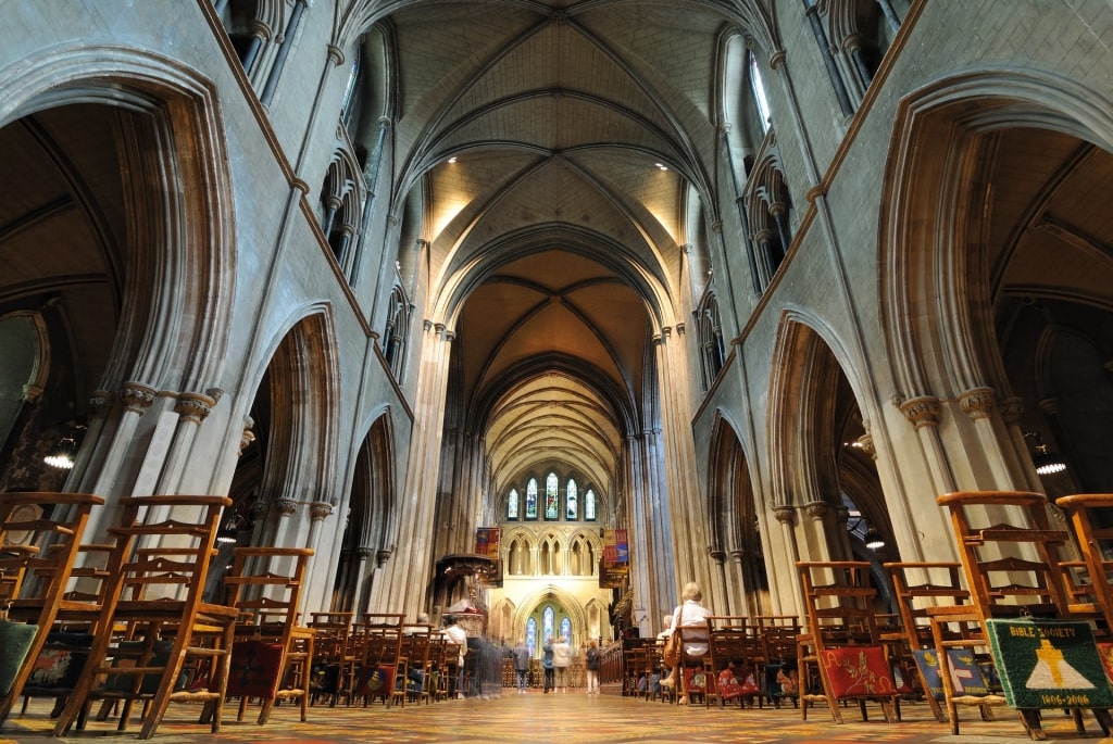 Beautiful interior of St. Patrick’s Cathedral