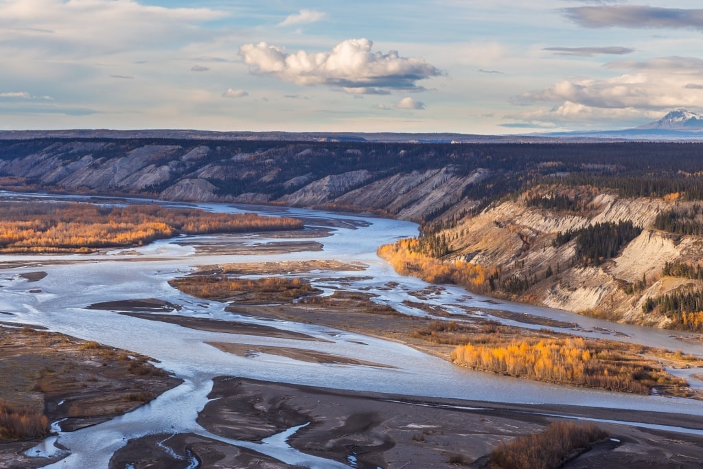 Beautiful landscape of Copper River