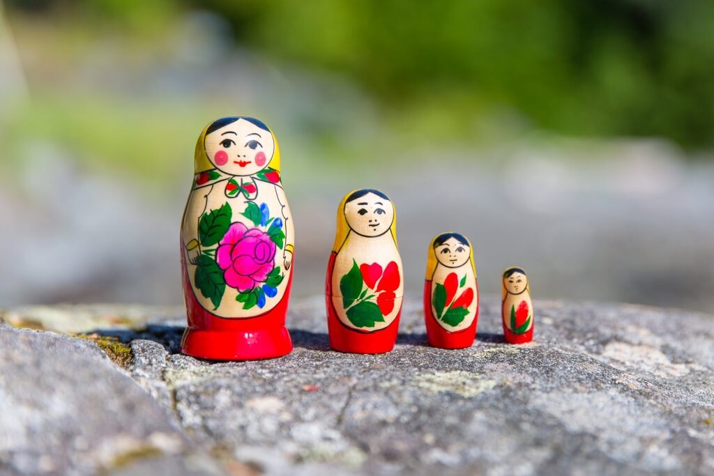 Alaska souvenirs - Matryoshkas Dolls