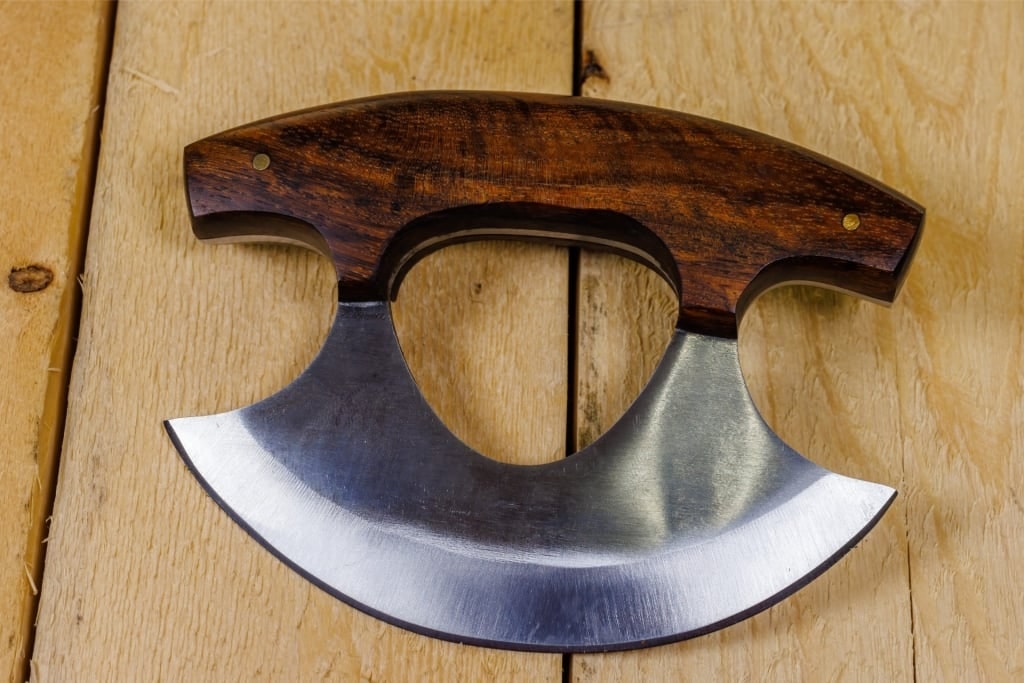 Ulu knife, one of the best Alaska souvenirs
