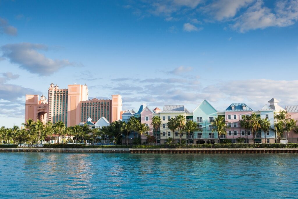 View of the waterfront in Nassau