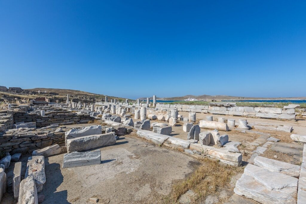 Historic site of Temple of Apollo
