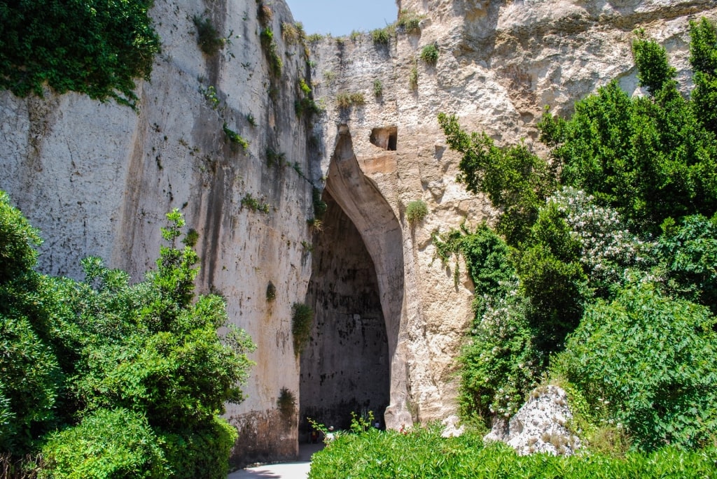 Rock formations called Ear of Dionysus