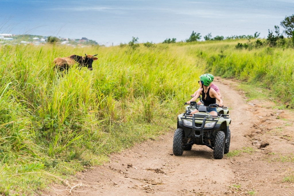 ATVing in St Kitts