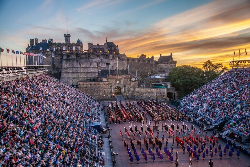 Incredible musical and artistic display of The Royal Edinburgh Military Tattoo