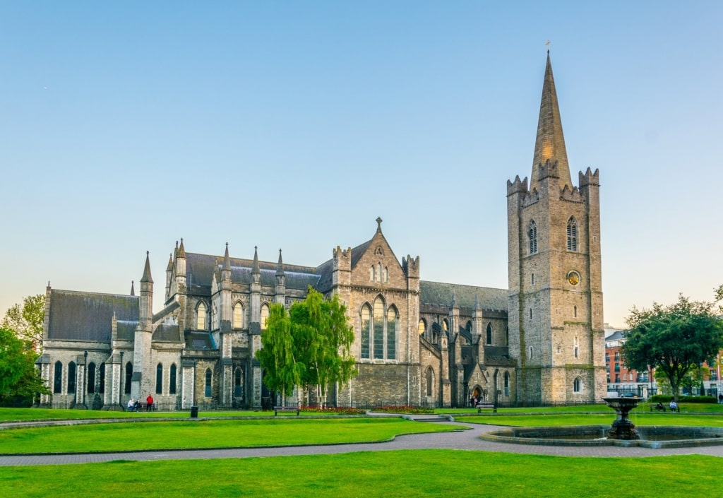 Beautiful exterior of St. Patrick’s Cathedral