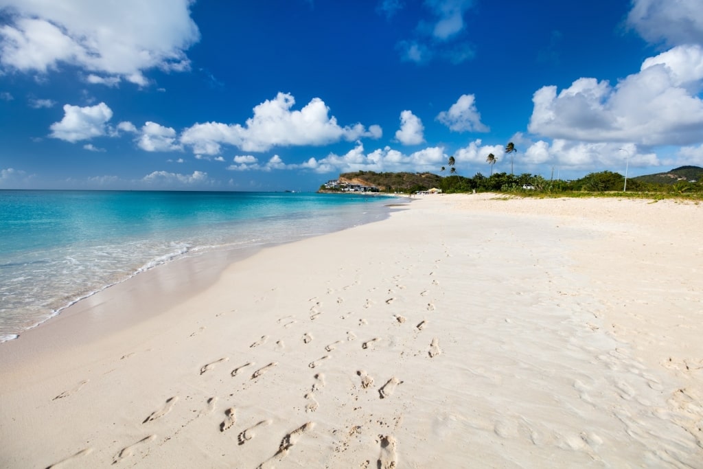 White sands of Darkwood Beach