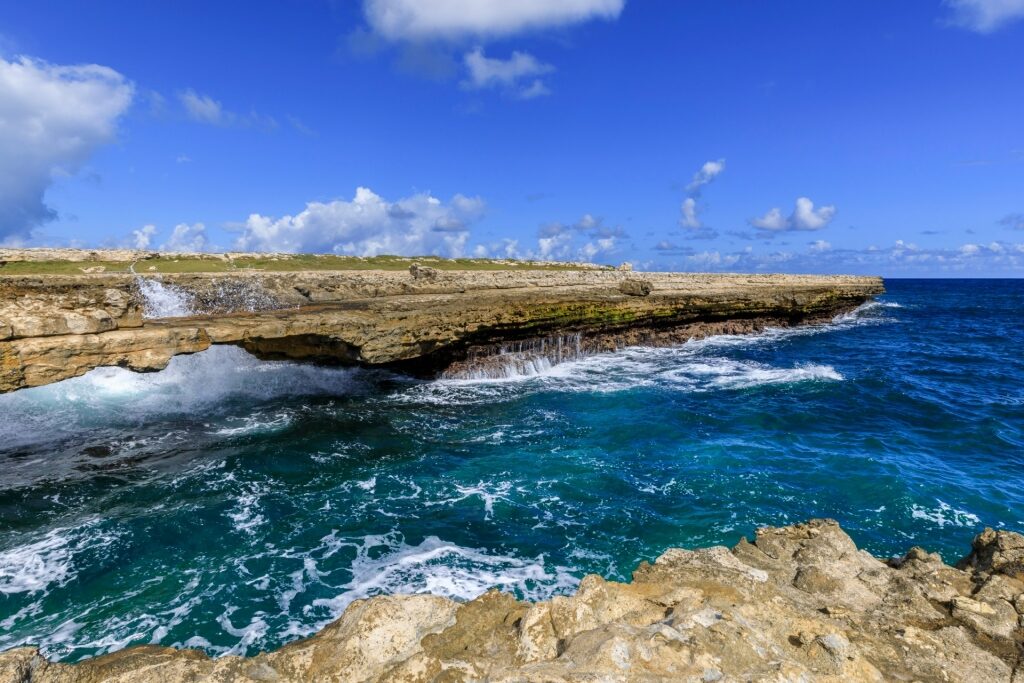 Devil's Bridge, one of the best things to do in Antigua