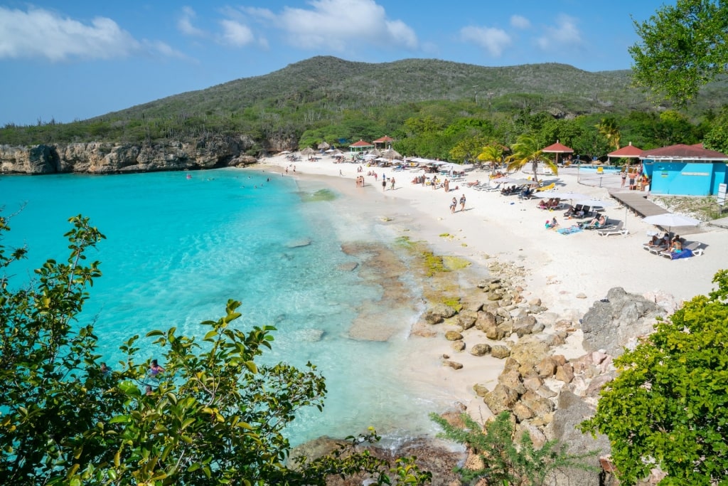 Aerial view of Knip Beach