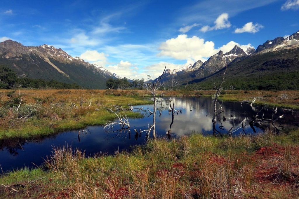 Scenic view of Carbajal Valley