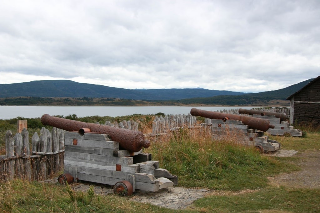 Historical site of Fort Bulnes