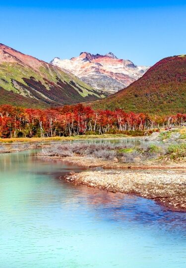 Stunning view of Tierra del Fuego National Park