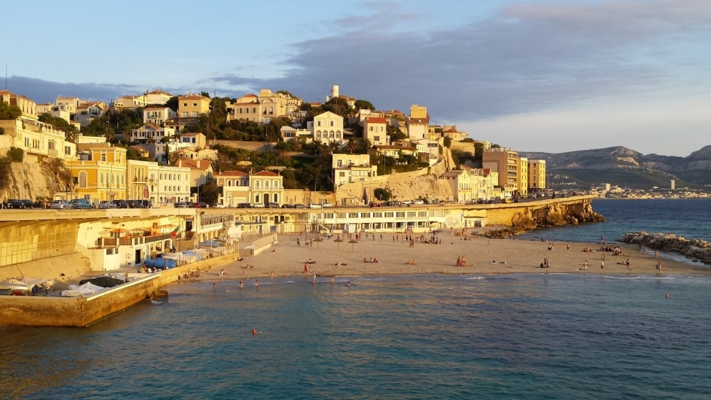 City beach of Plage du Prophète