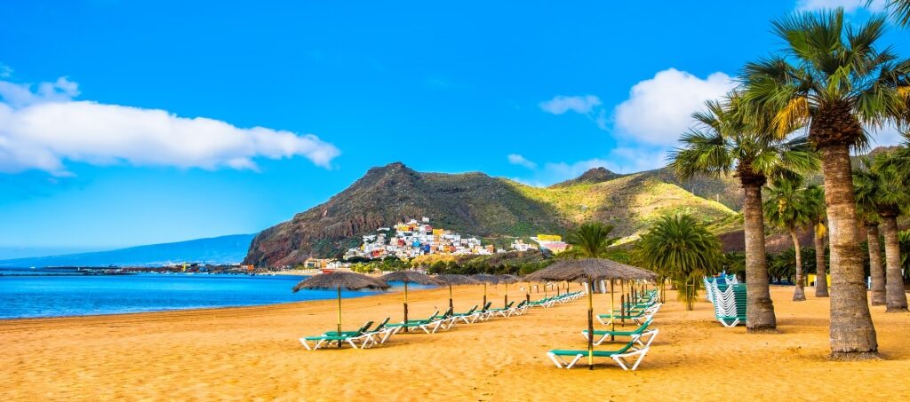 Tenerife, Canary Islands, one of the best places to spend Christmas on the beach