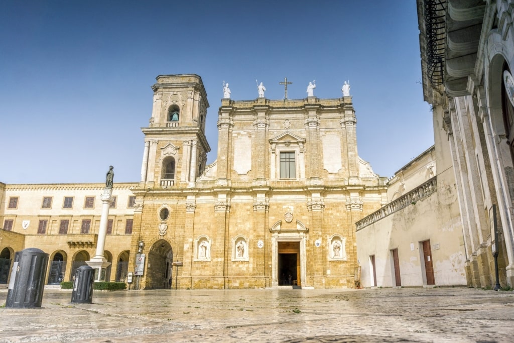 Exterior of Piazza Duomo, Brindisi