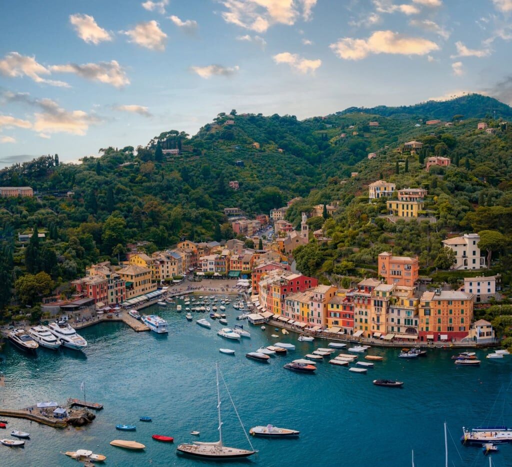 Portofino, one of the most beautiful cities in Italy