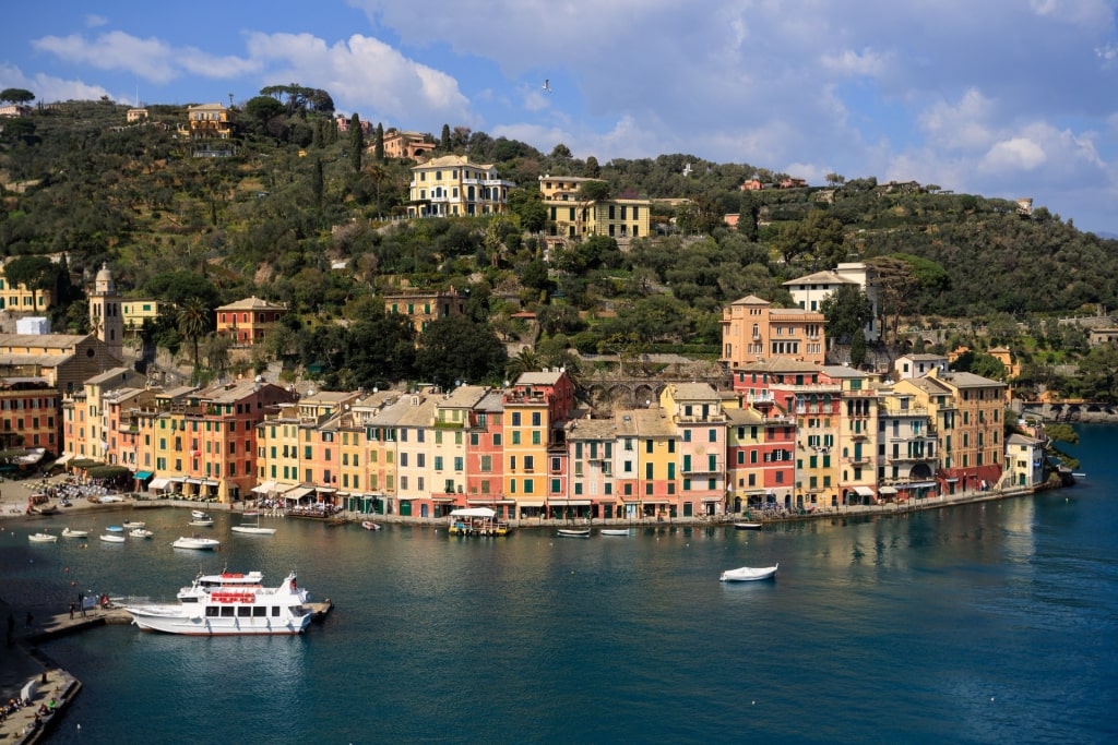 Pretty waterfront of Portofino