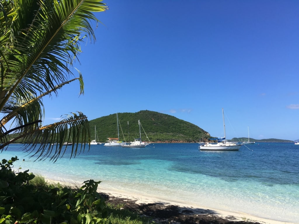 Boats near Vessup Bay Beach