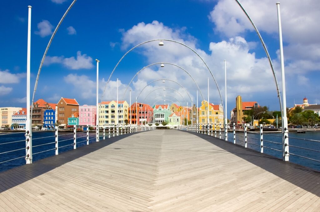 Visit Queen Emma Bridge, one of the best things to do in Curacao