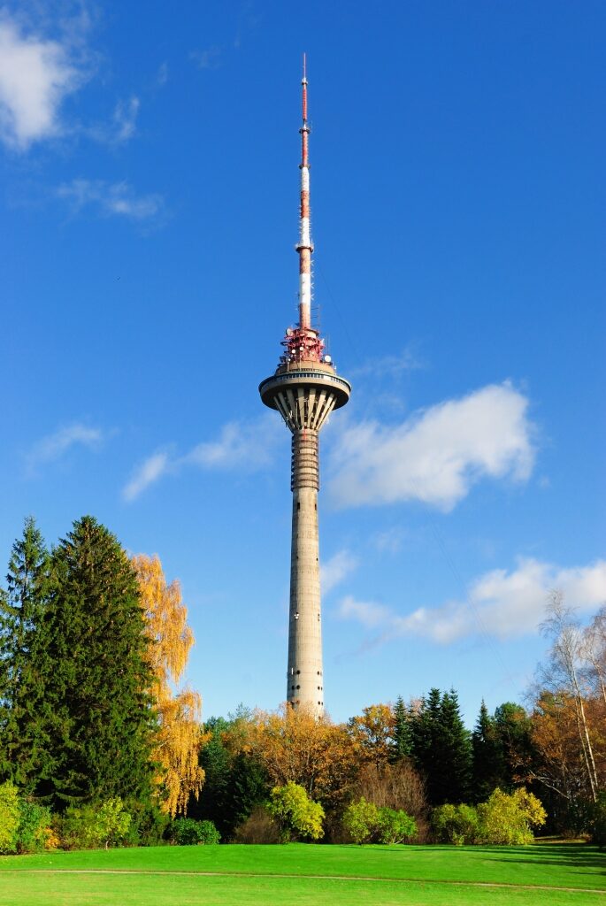 Massive TV Tower in Tallinn