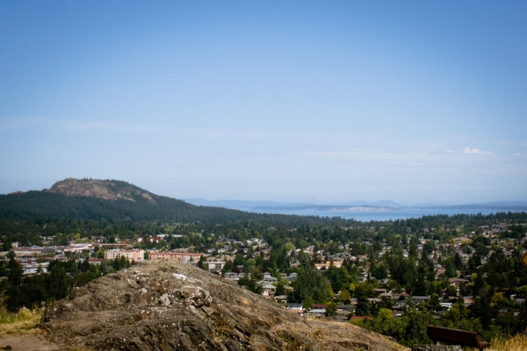 View from Mount Tolmie