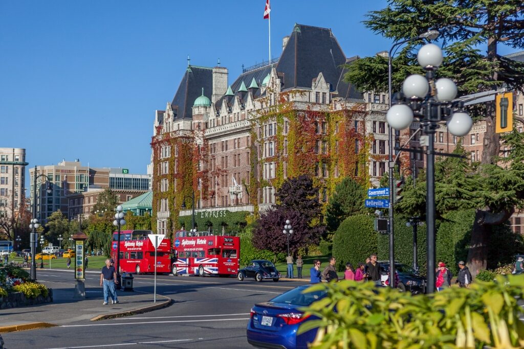 Empress Hotel, one of the best things to do in Victoria