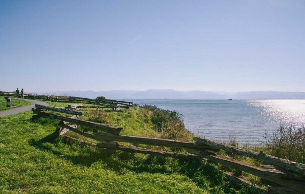 Dallas Road Waterfront Trail, one of the best things to do in Victoria