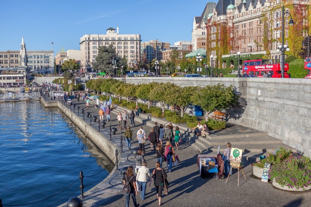 Fairmont Empress, one of the best things to do in Victoria