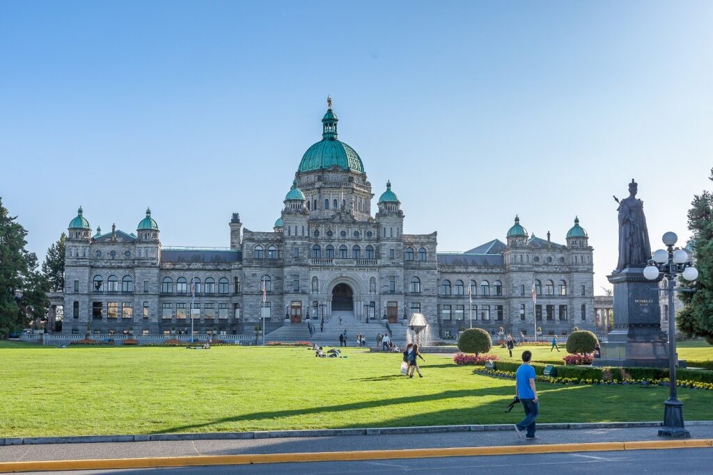 Parliament Buildings, one of the best things to do in Victoria