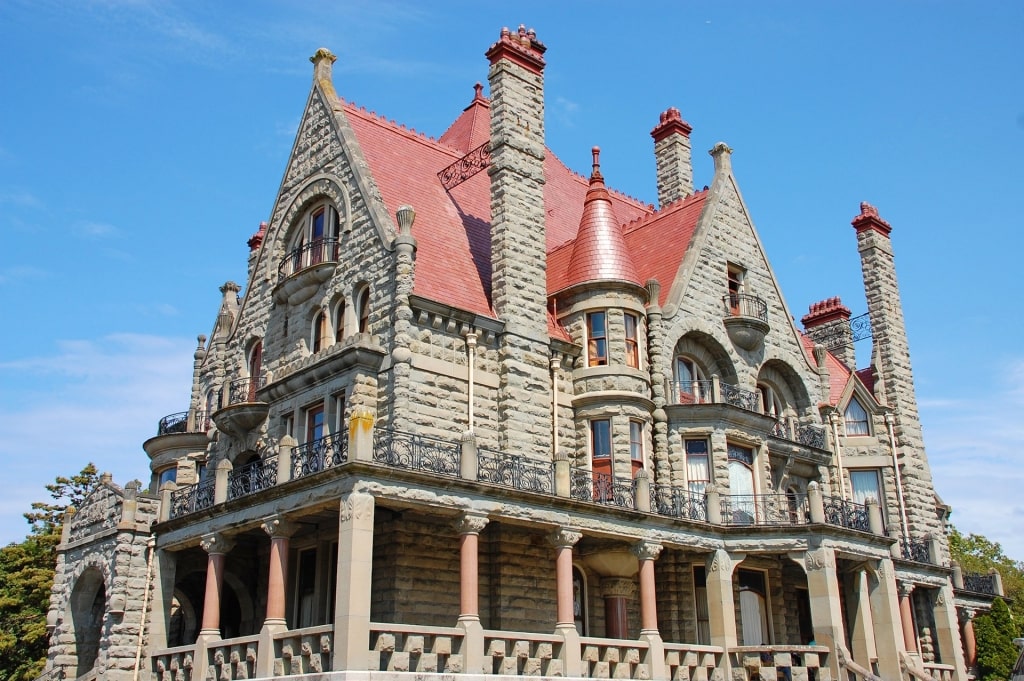 Beautiful exterior of Craigdarroch Castle