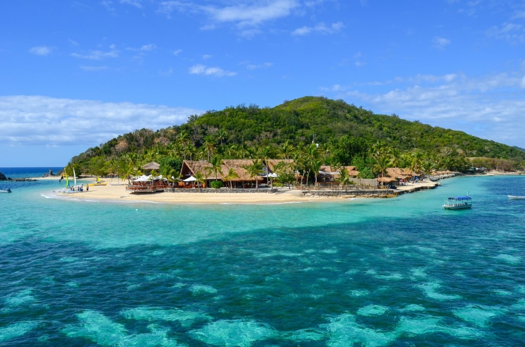 View of island in Fiji