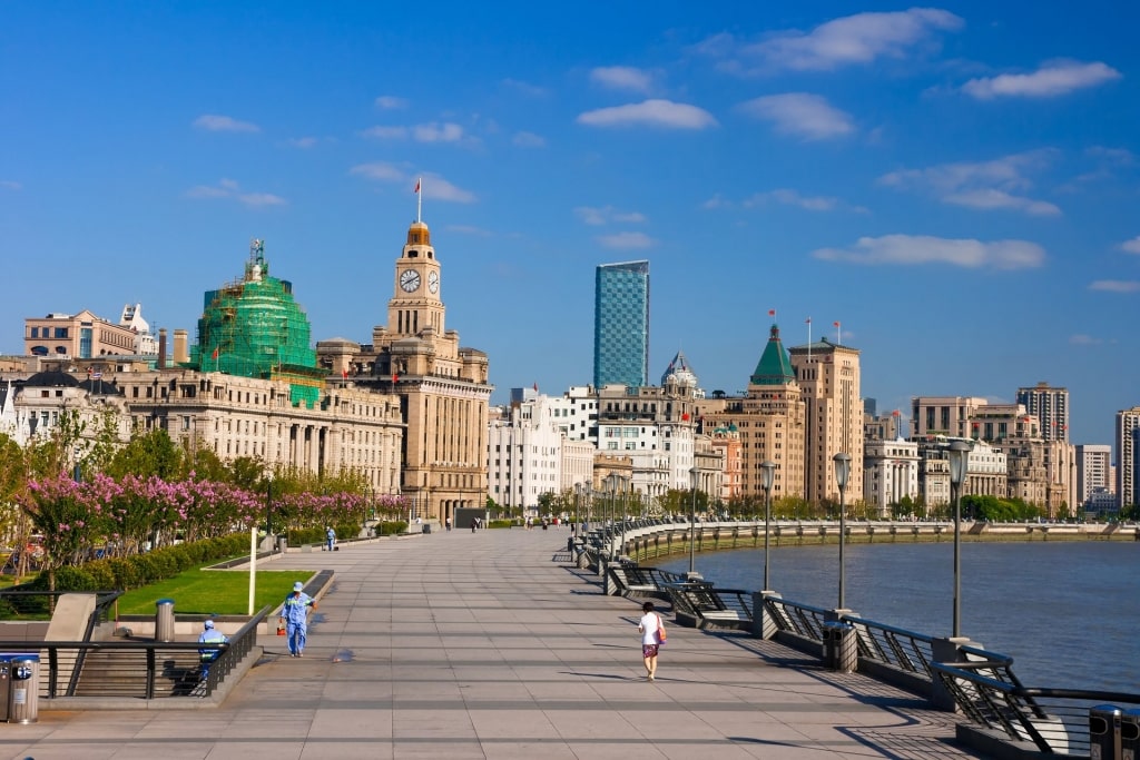 Historical buildings at the Bund, Shanghai