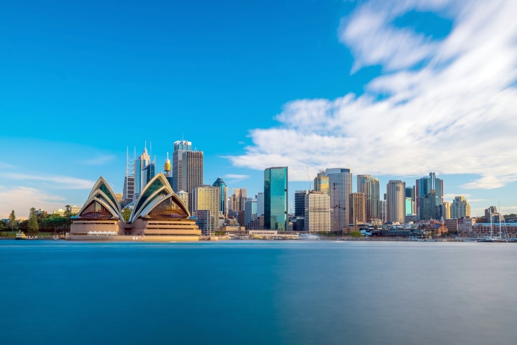 Beautiful skyline of Sydney, Australia