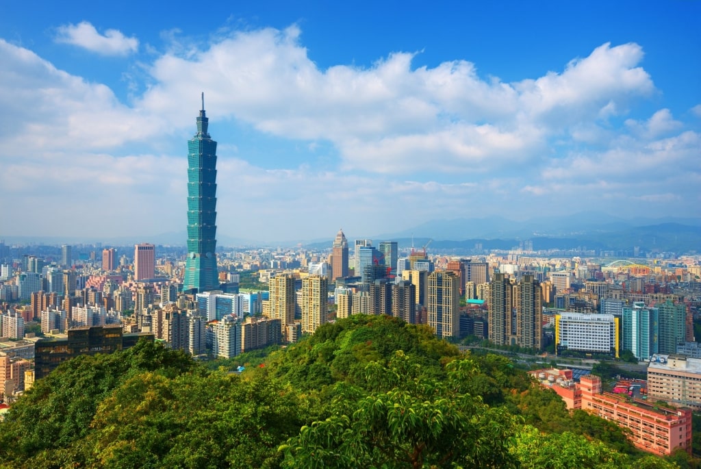 Skyline of Xinyi Special District, Taipei