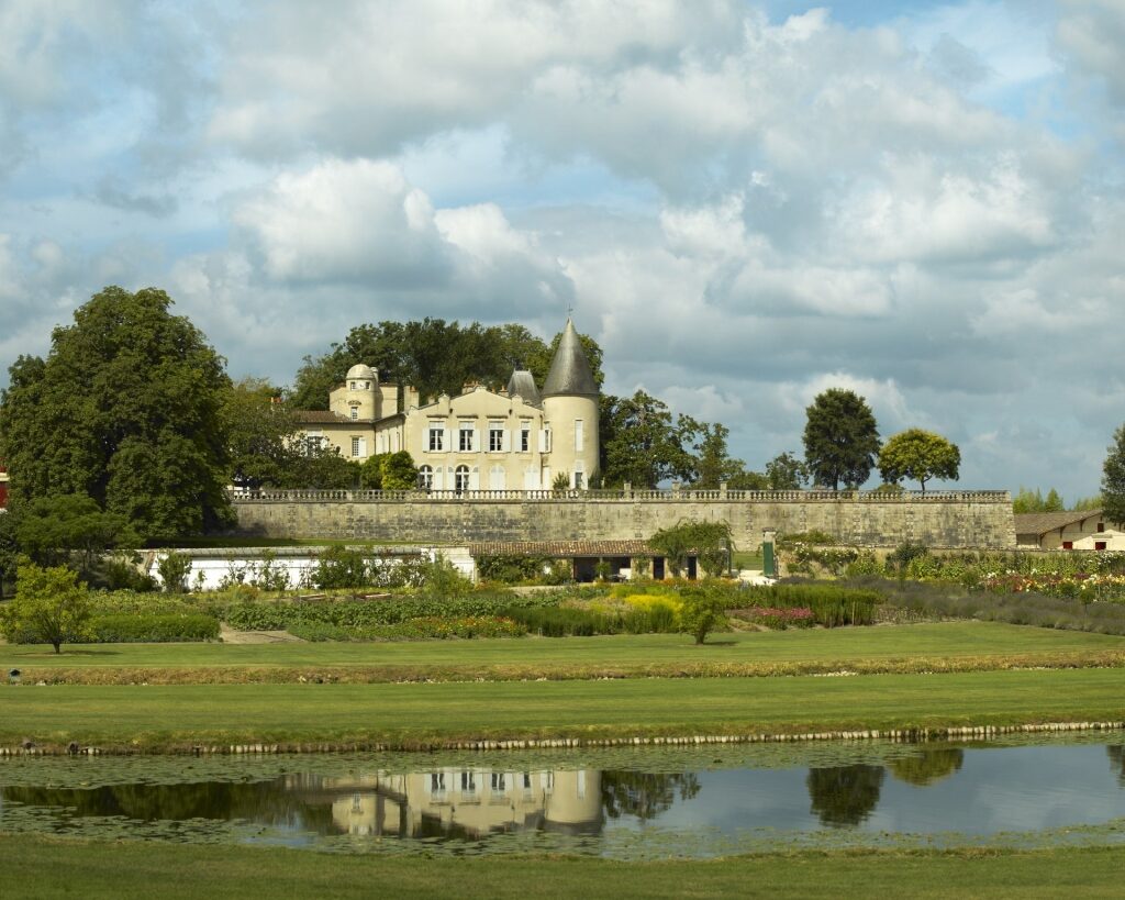 Château Lafite Rothschild, one of the largest châteaux in Bordeaux wine region