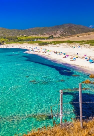 Grand Capo Beach, one of the best Corsica beaches