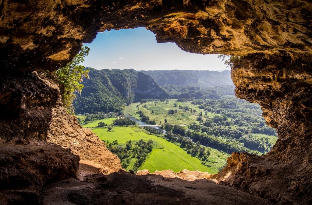 Fascinating geological site of Cueva Ventana