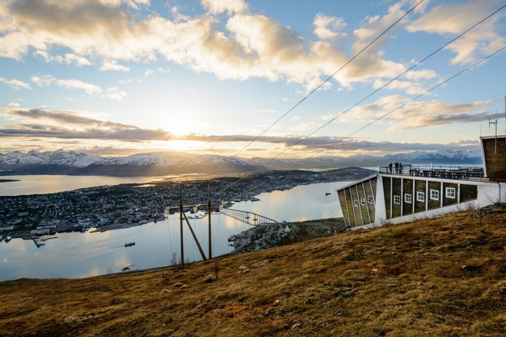 The midnight sun from Tromsø