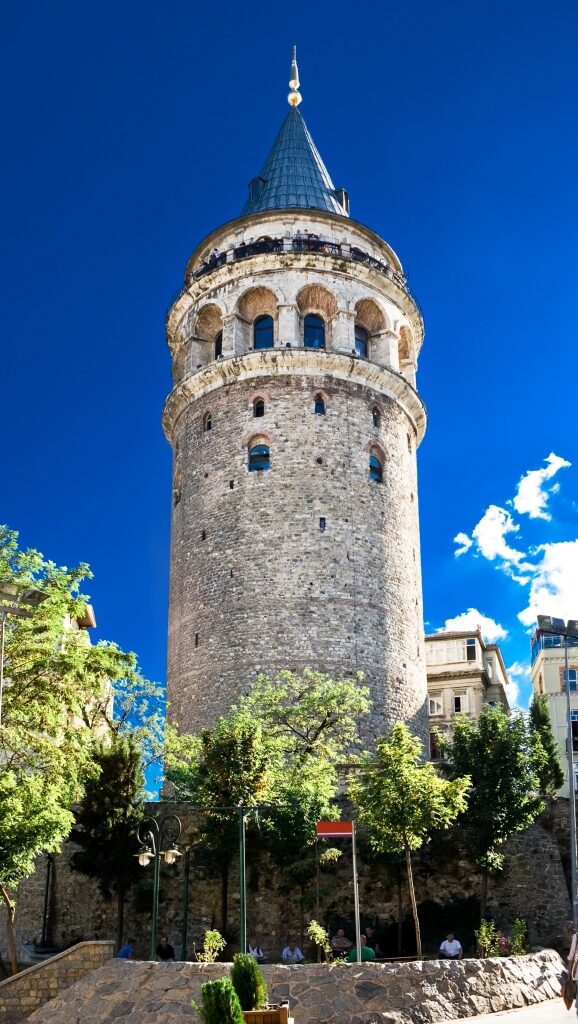 Fairytale-like tower of Galata Tower