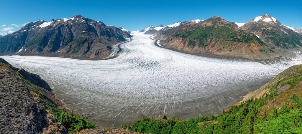 The Boundary Ranges with icefield