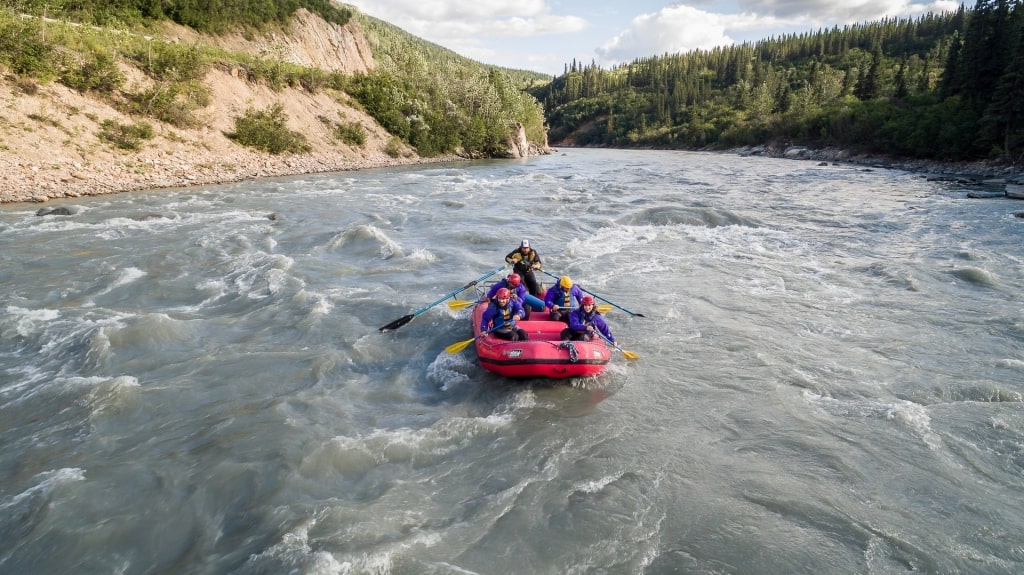 River rafting in Denali National Park