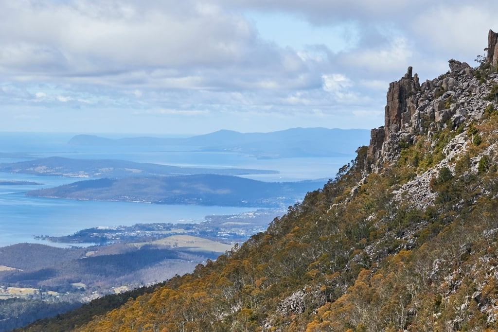 Pinnacle Track overlooking the city