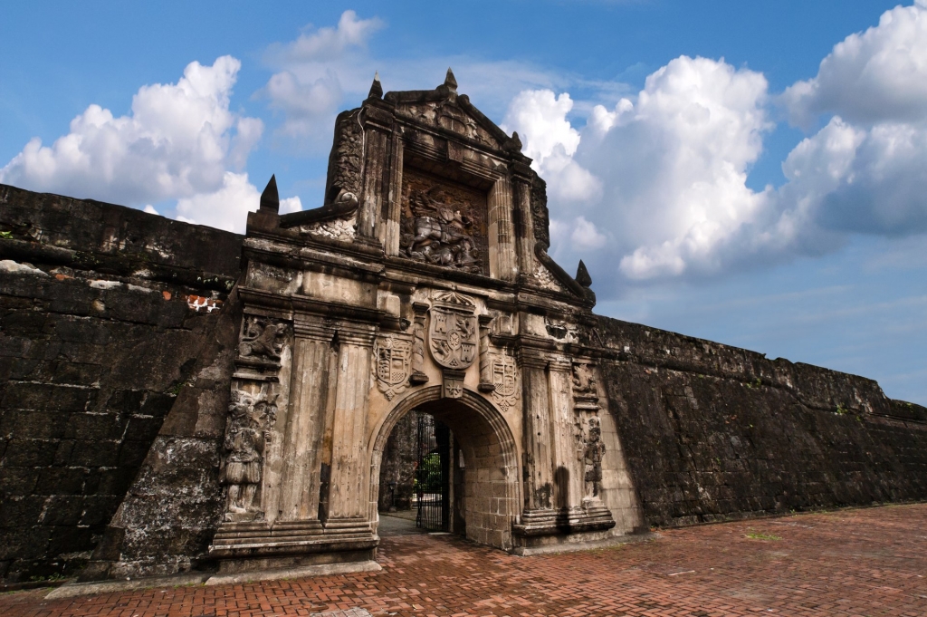 Historical site of Fort Santiago