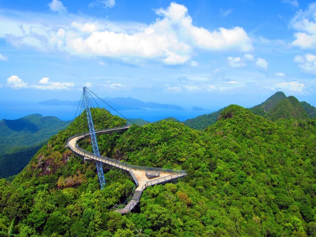 Langkawi Sky Bridge, Malaysia, one of the best places to visit in Southeast Asia